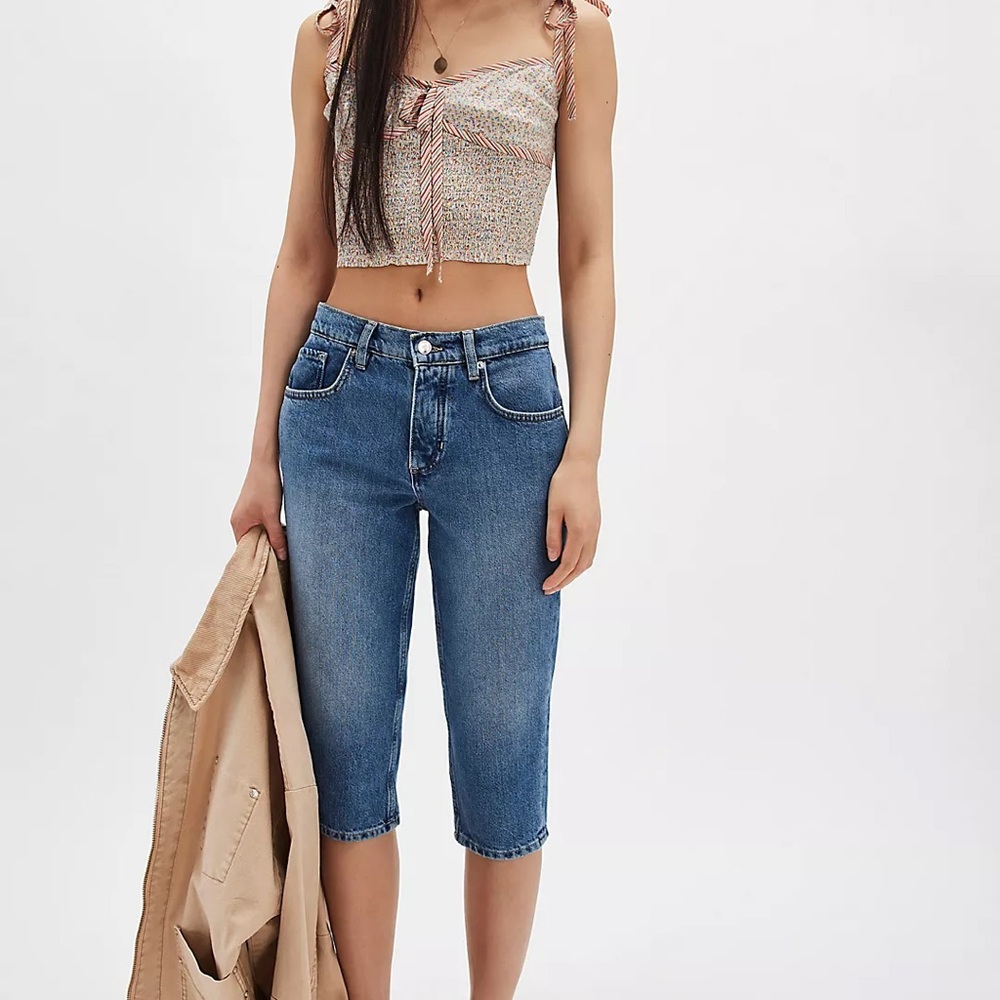 NWT Free People We The Free Sun City Capris